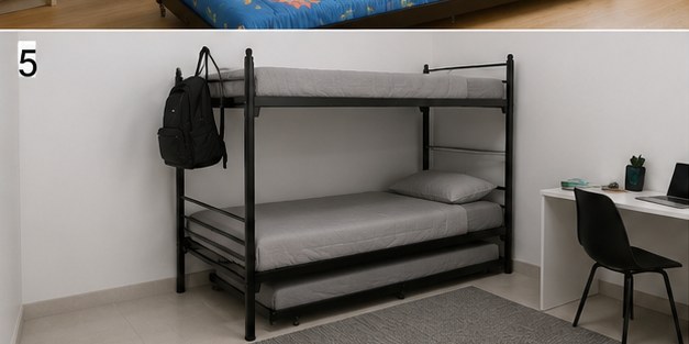 Camarote Pétalo Nido dormitorio moderno